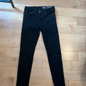 ❌SOLD❌ All Saints Denim  Black Jeans